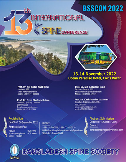 13th international Spine Conference